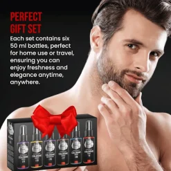 The Shave Factory No. 01 After Shave Cologne Giftset 6 x 50 ml