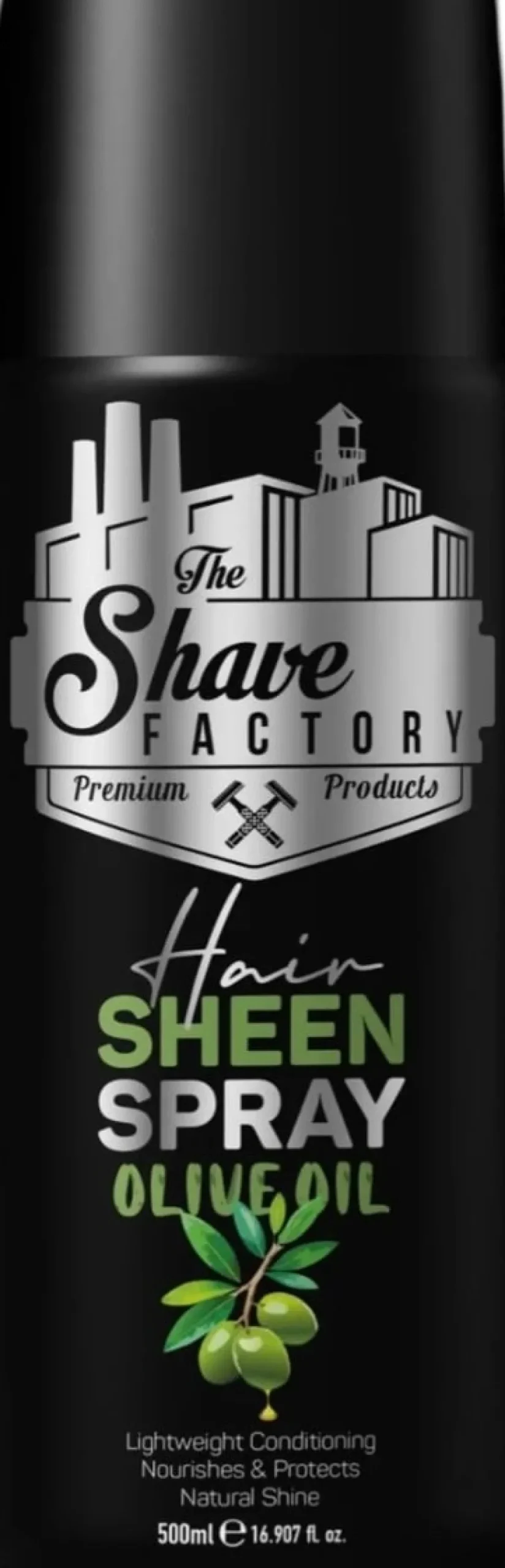 The Shave Factory Olive Oil Sheen Spray 500 ml