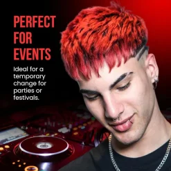 The Shave Factory Temporary Hair Color Spray Red - 150 ml