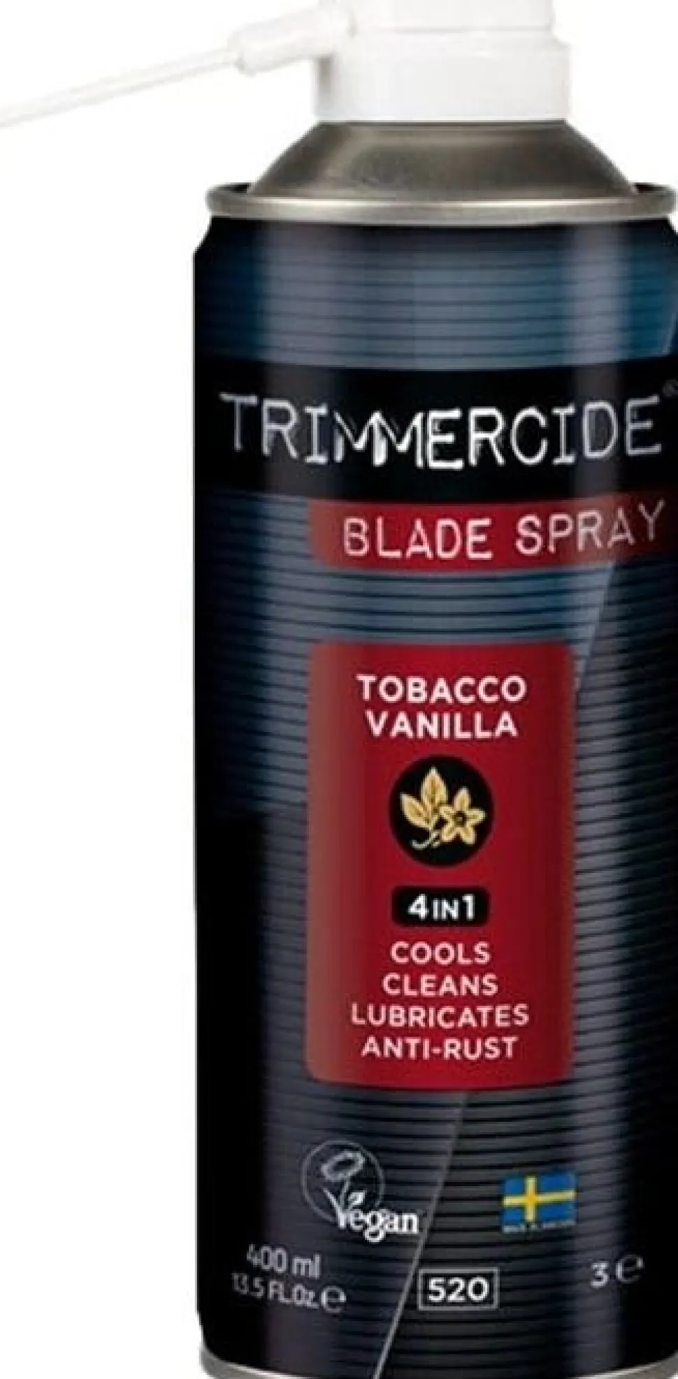 Trimmercide Blade Spray 4 In 1 Tobacco Vanilla Scented 400 ml