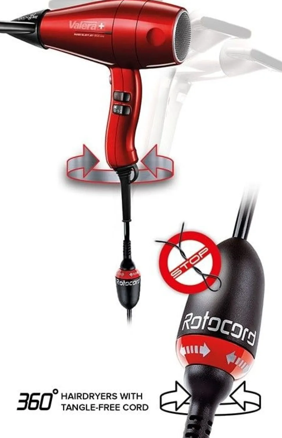 Valera Swiss Silent Jet 8500 Ionic Rotocord - 2000 Watt