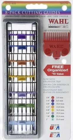 Wahl Professional Color Coded Attachment Combs 8 Pcs