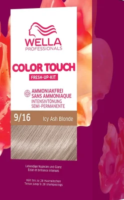 Wella Color Touch Fresh-Up-Kit 9/16 Icy Ash Blonde 130 ml
