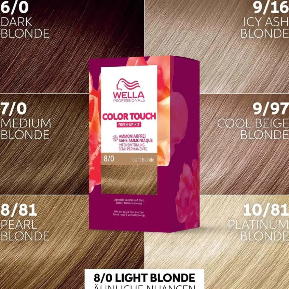 Wella Color Touch Fresh-Up-Kit 8/81 Pearl Blonde 130 ml