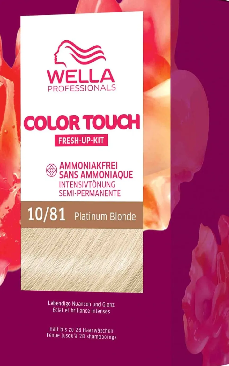 Wella Color Touch Fresh-Up-Kit 10/81 Platinum Blonde 130 ml