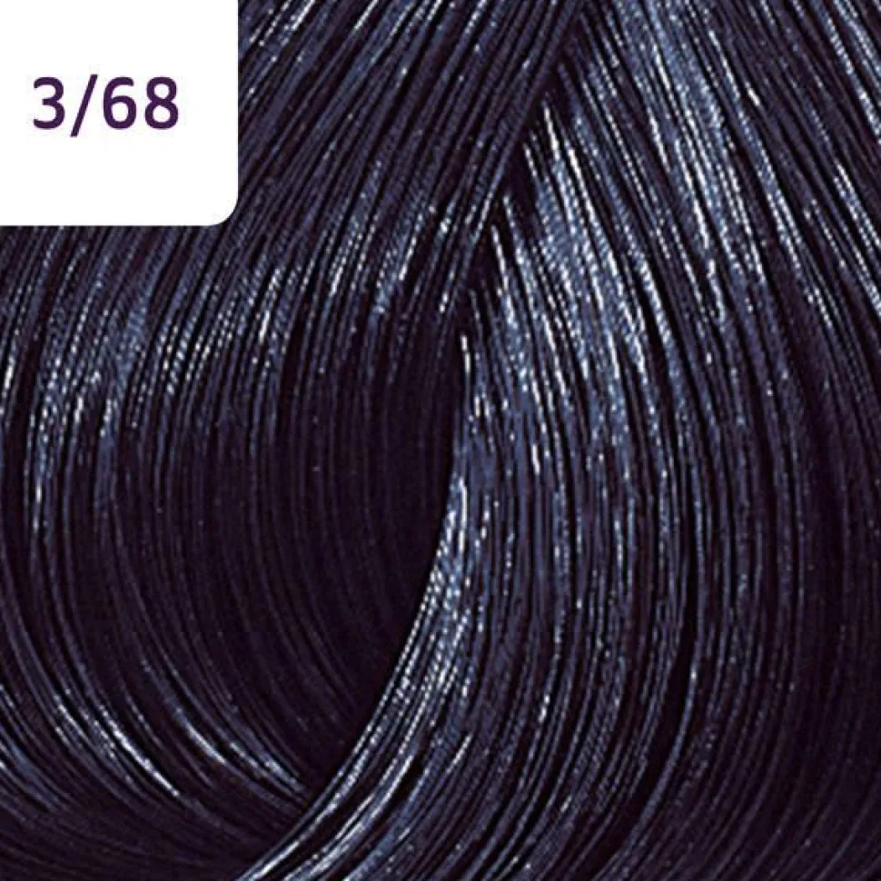 Wella Color Touch Vibrant Reds 3/68 Dark Brown Purple Pearl - 60 ml