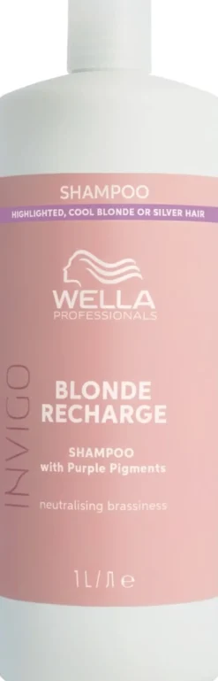 Wella Invigo Blonde Recharge Cool Blonde Refreshing Shampoo 1000 ml