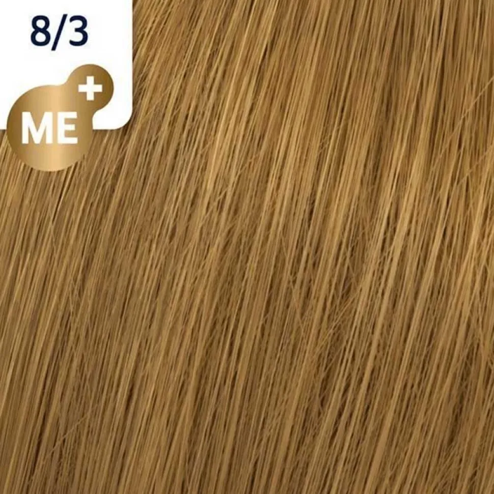 Wella Koleston Perfect Me+ Rich Naturals 8/3 Light Gold Blonde - 60 ml