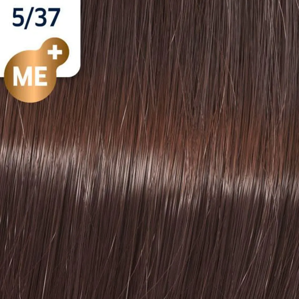 Wella Koleston Perfect Me+ Rich Naturals 5/37 Light Gold Brunette Brown - 60 ml