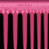 YS Park Cutting Comb No. 333 pink Cutting comb 228mm
