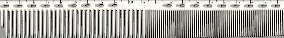 YS Park Cutting Comb No.G45 White