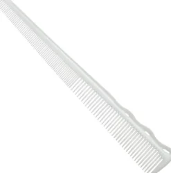 YS Park Hair Cutting Comb 254 White 188 mm