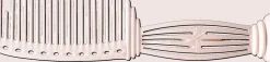 YS Park Parthenon Comb No.608 White