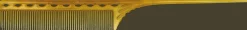YS Park Tail Comb No. 101 Camel/Yellow - 216 mm