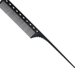 YS Park Tail Comb No. 101 Carbon - 216 mm