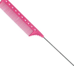 YS Park Tail Comb No. 102 Pink - 220 mm