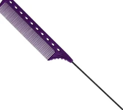 YS Park Tail Comb No. 102 Purple - 220 mm