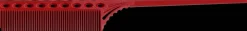 YS Park Tail Comb No.107 Red