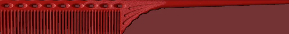 YS Park Tail Comb No.115 Red