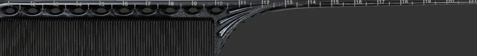 YS Park Tail Comb No.G11 Black